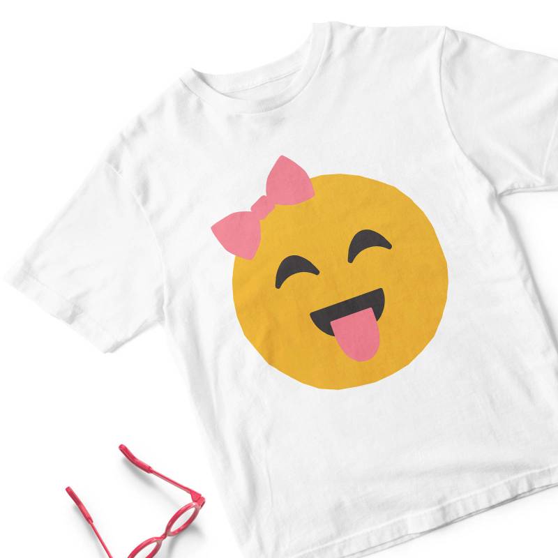 Diy Kit-Create Ihre Eigenen T-Shirt/Yeaaah Emoji Mädchen Grafiken Aufbügeln Custom Baby, Kleinkind & Kinder von FineappleNewYork