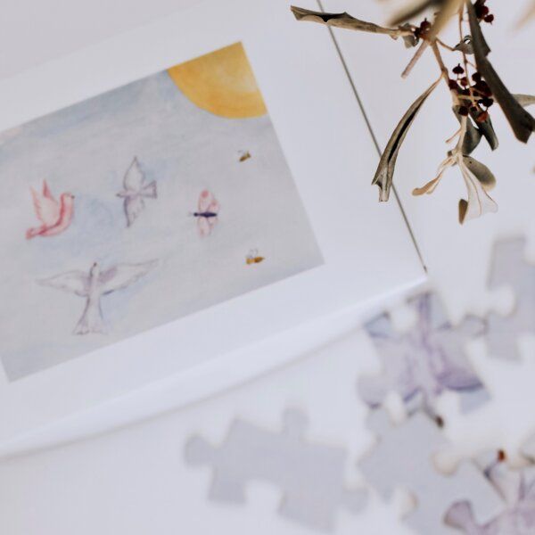 Fines Papeterie Kinder Puzzle mit Feen und Fabelwesen - 100 Teile von Fines Papeterie