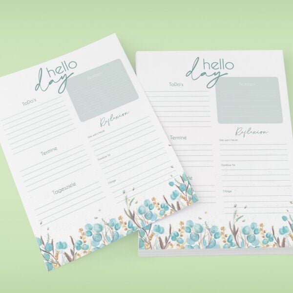 Fines Papeterie Tagesplan Block Din A4 für Bullet Journal von Fines Papeterie