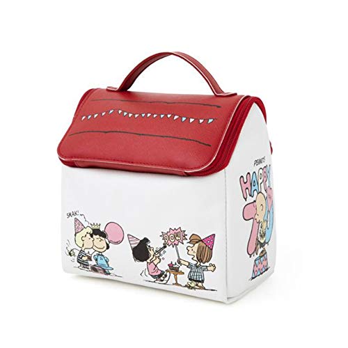 FINEX White Dog Happy 70 Years House with Roof Style Portable Cosmetic Makeup Bag Organizer Multifunction Toiletry Bags Storage Case for Travel Business Double Zippers, Weiss/opulenter Garten FINEX White Dog Happy 70 Years House with Roof Style Portable Cosmetic Makeup Bag Organizer Multifunction Toiletry Bags Storage Case for Travel Business Double Zippers, Weiss/opulenter Garten von Finex