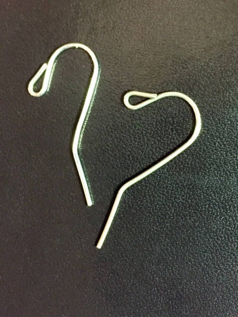 sterling Silber Ersatz Ohrhaken sterling Silber Ersatz Ohrhaken von FingernailMoonDesign