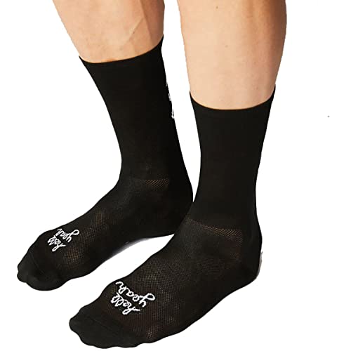 Fingerscrossed Hell Yeah 3.0 Socken, Black, EU 39-42 von Fingers Crossed