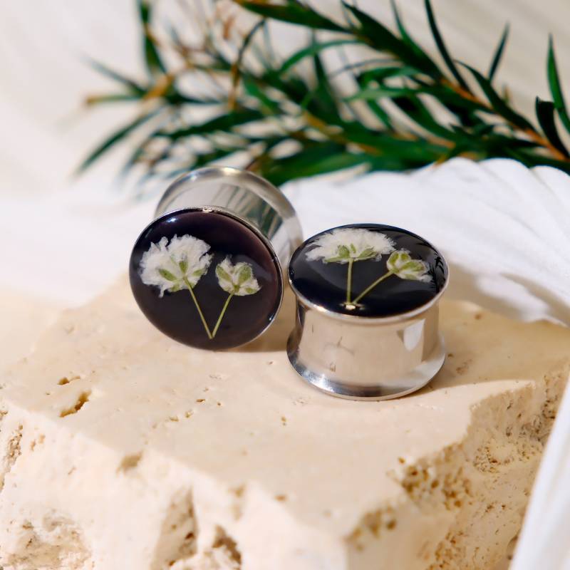 Handgemachte Blumen Plugs Aus Echtem Schleierkraut von FingertipGarden