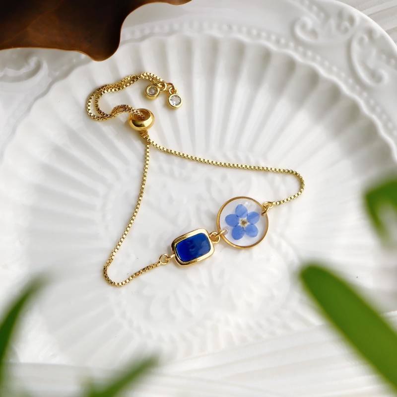 Vergissmeinnicht Blumen Armband Benutzerdefinierte Birthstone Perlen Armband Geschenke Für Sie Vergissmeinnicht Blumen Armband Benutzerdefinierte Birthstone Perlen Armband Geschenke Für Sie von FingertipGarden