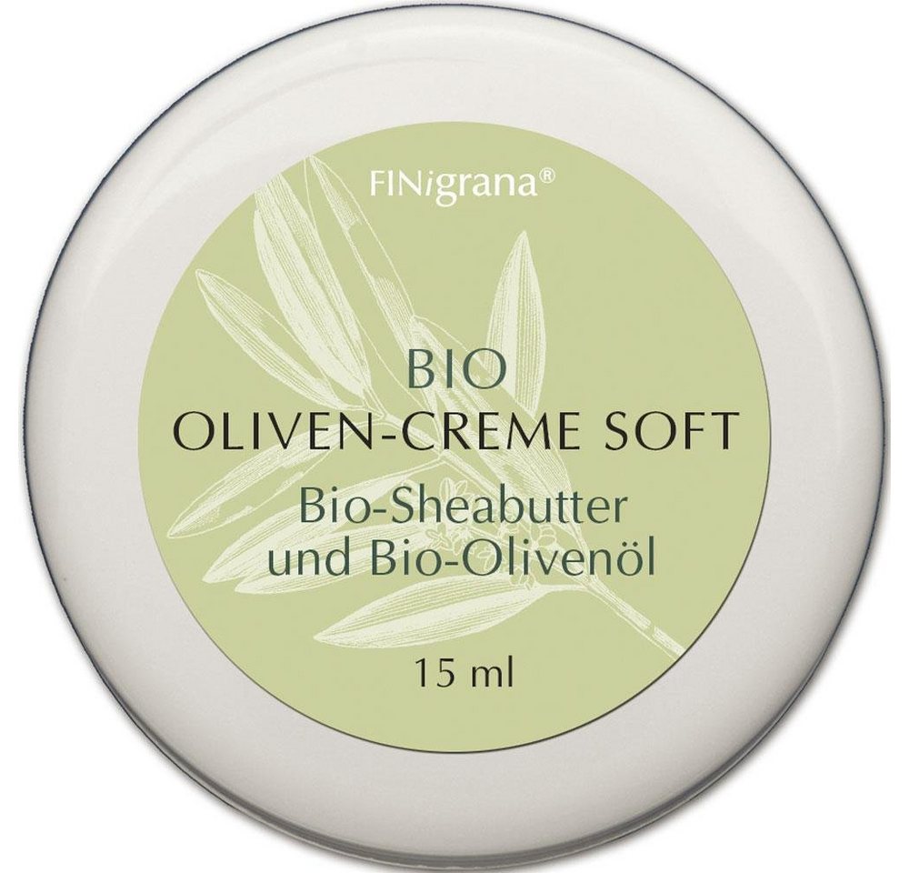 Finigrana Gesichtspflege Oliven Creme soft, Olivgrün, 100 ml von Finigrana