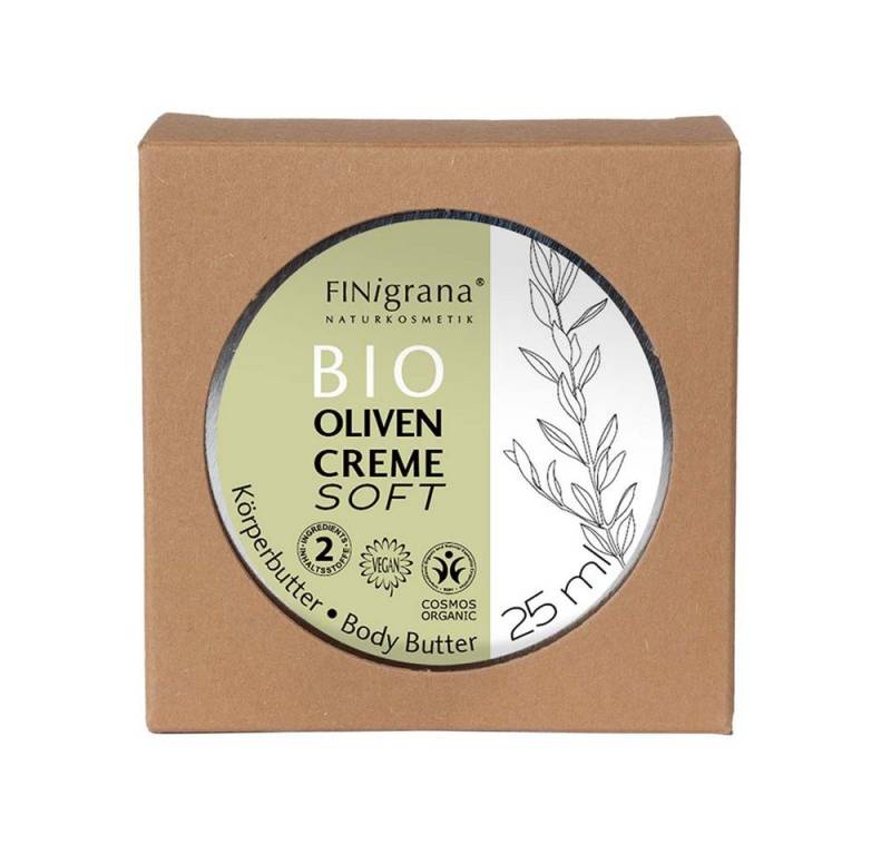 Finigrana Körperbalsam Bio - Oliven Creme Soft 25ml von Finigrana