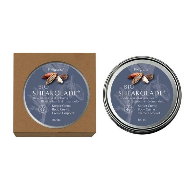 Finigrana Körperbalsam Bio - Sheakolade 100ml von Finigrana