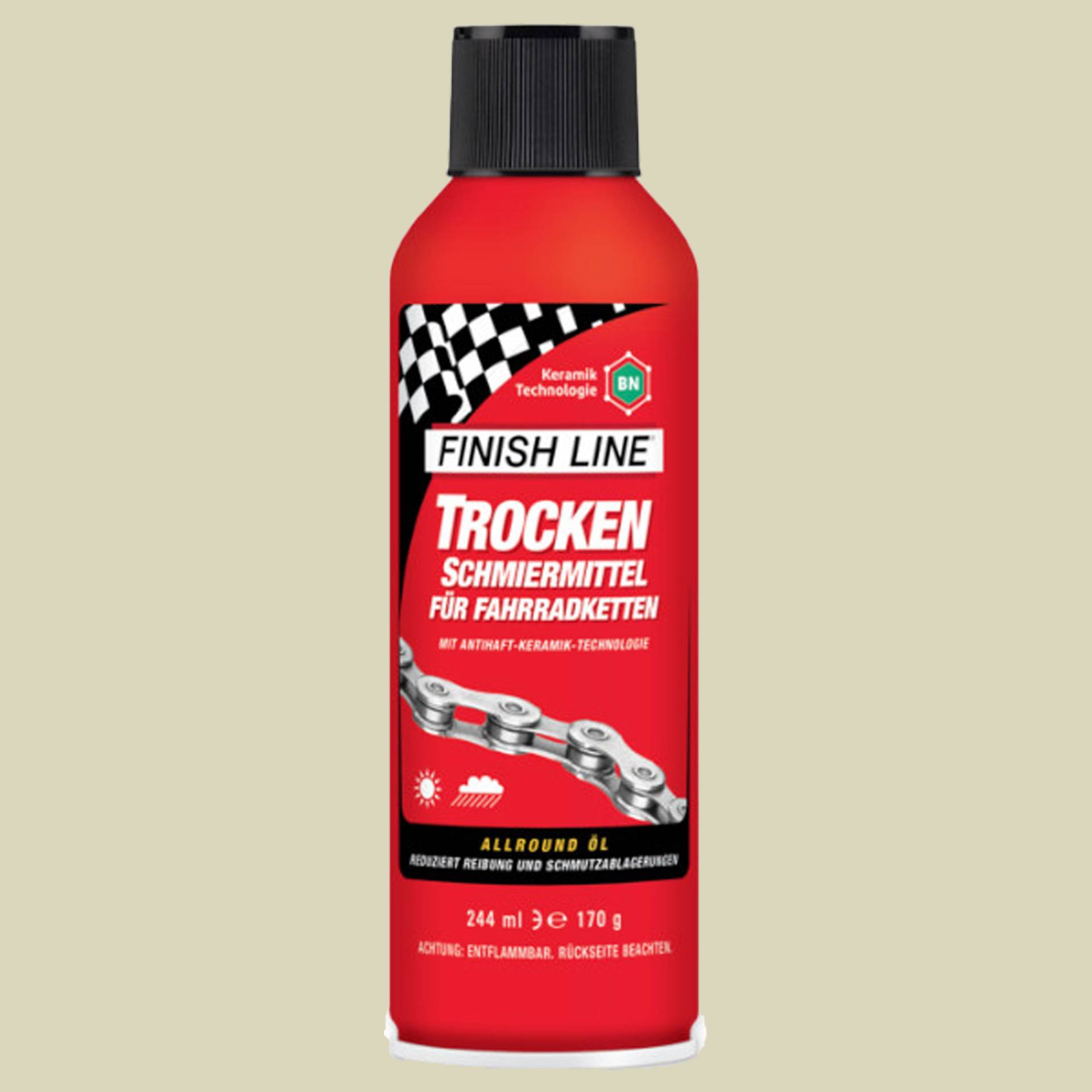 Trockenschmiermittel BN 244ml Aerosol Trockenschmiermittel BN 244ml Aerosol von Finish Line