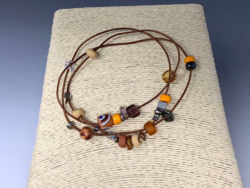 3 Mal Wrap Armband Auf Leder 3 Mal Wrap Armband Auf Leder von FinishingFirst