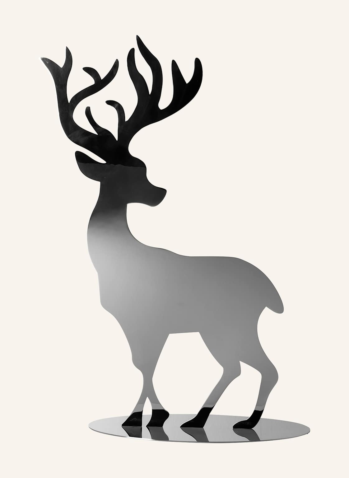 Fink Deko Hirsch Jasper silber von Fink