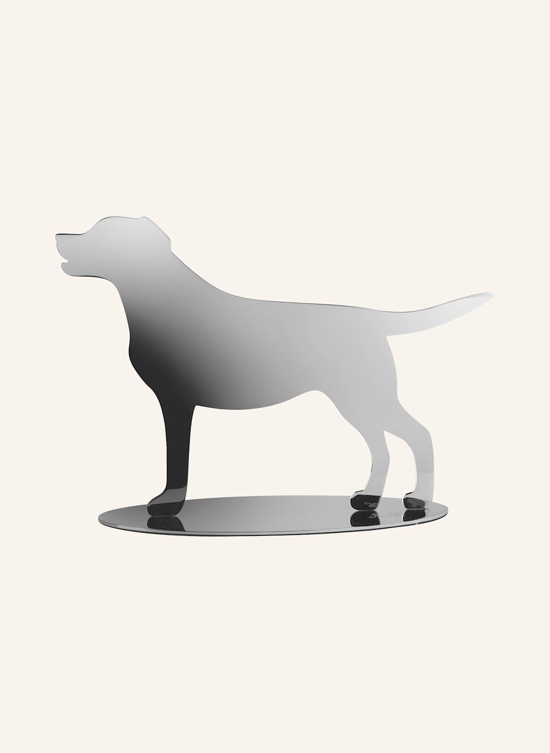 Fink Deko Hund Labbi silber von Fink