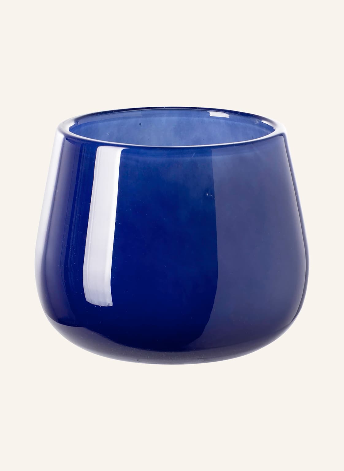 Fink Glasvase, Windlicht Marly blau Fink Glasvase, Windlicht Marly blau von Fink