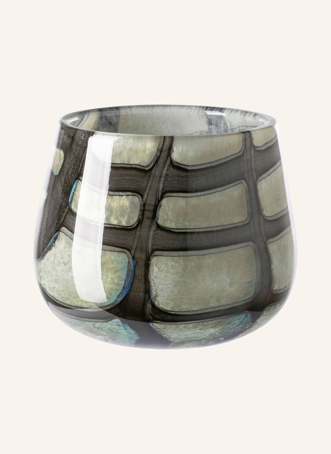 Fink Glasvase, Windlicht Marly gruen Fink Glasvase, Windlicht Marly gruen von Fink