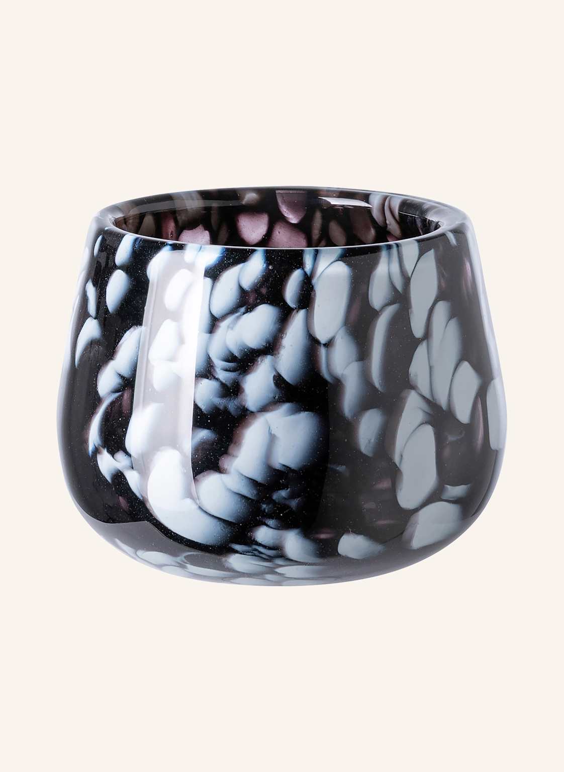 Fink Glasvase, Windlicht Marly schwarz Fink Glasvase, Windlicht Marly schwarz von Fink