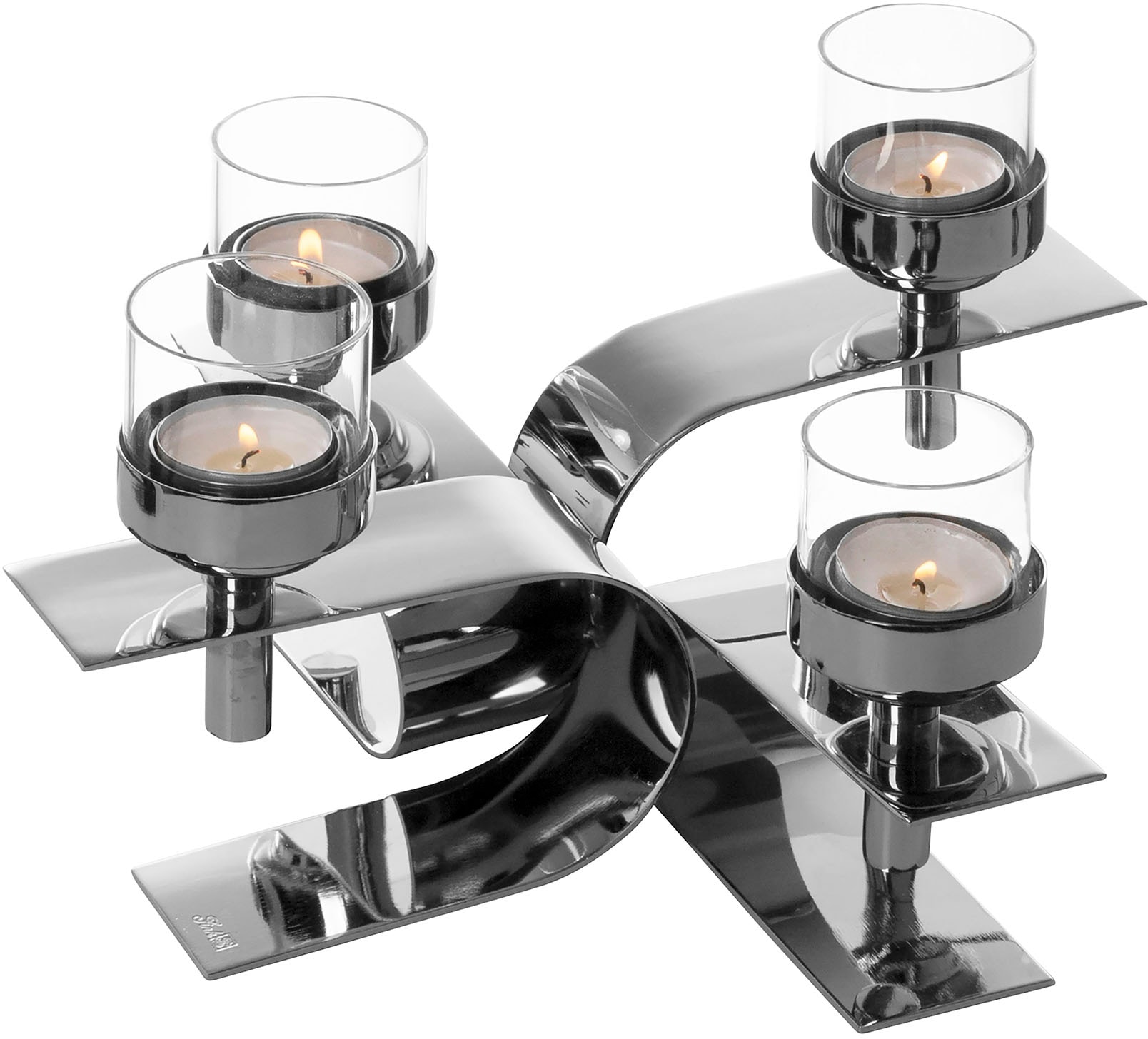 Kerzenständer von Fink in Silber online kaufen