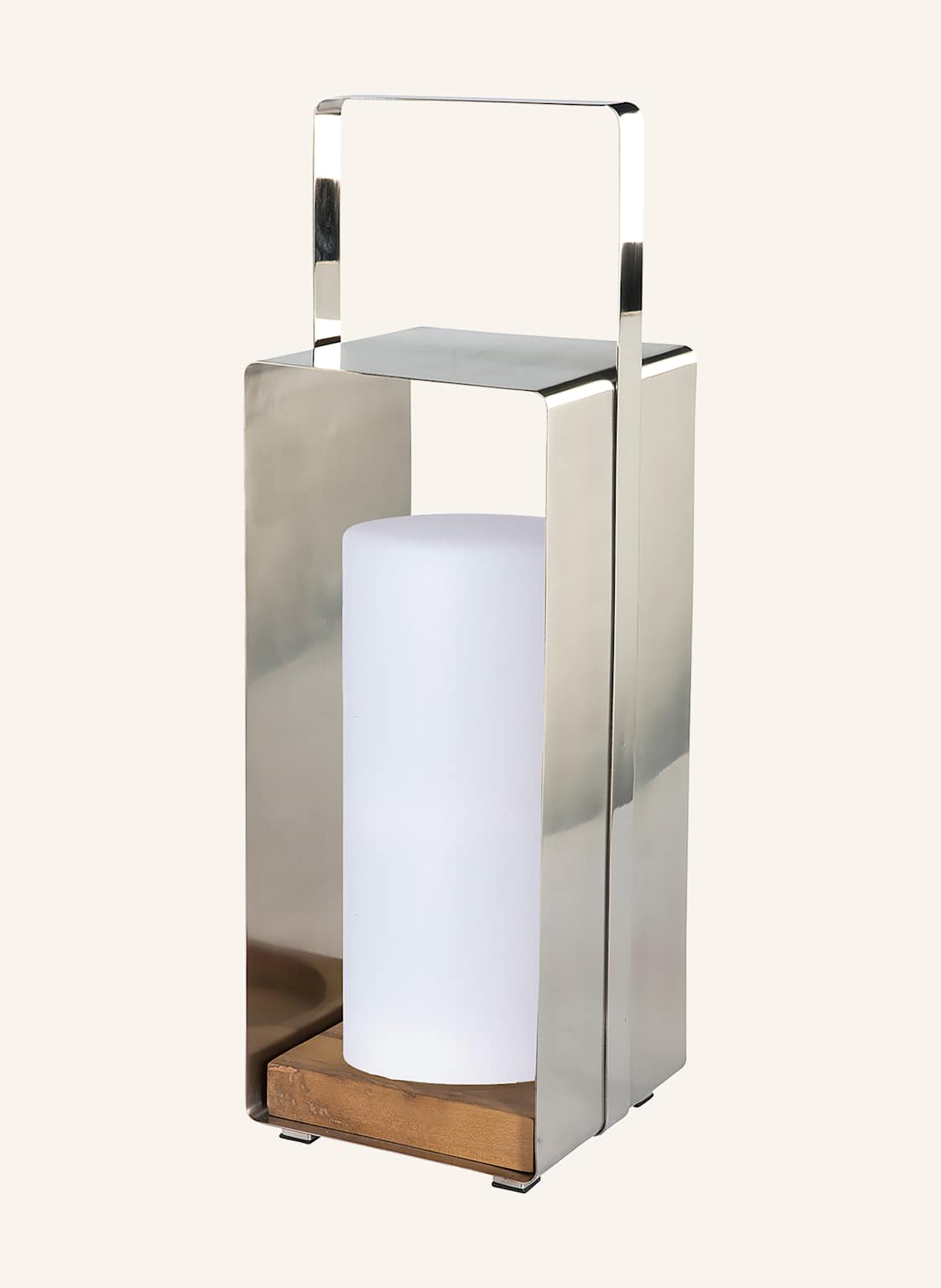 Fink Laterne Mit Led Zylinder Magnus silber von Fink