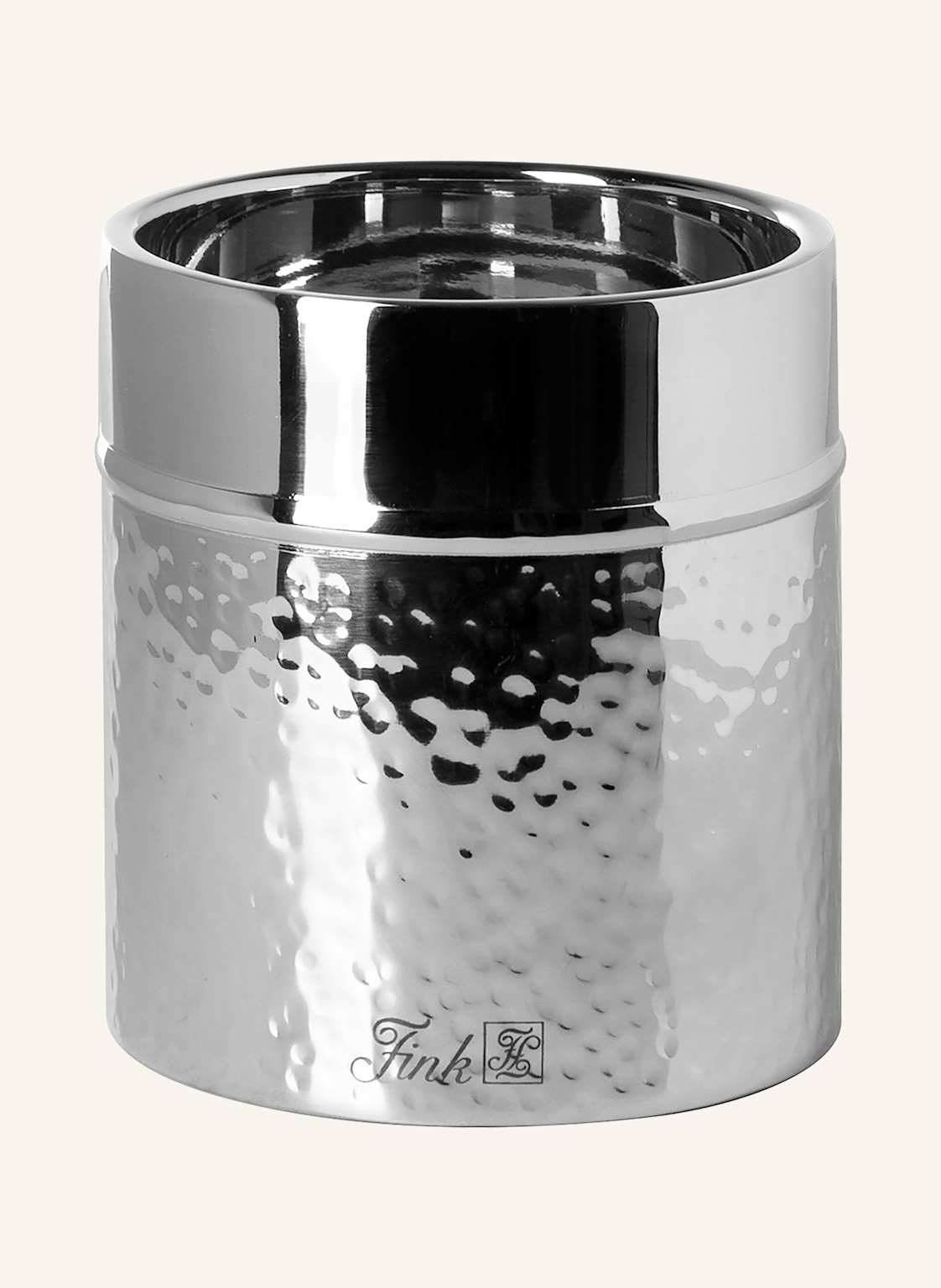 Fink Stumpenkerzenhalter Nassau silber von Fink