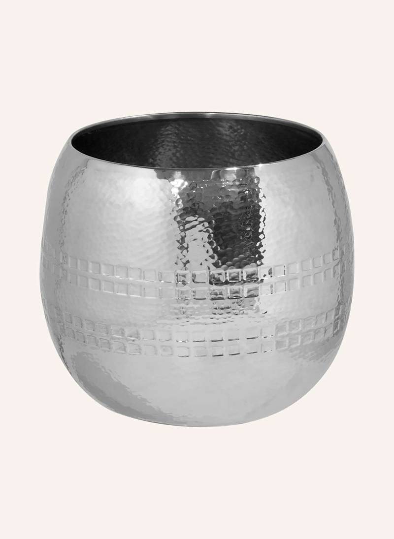 Fink Übertopf, Übertöpfe Carus silber von Fink