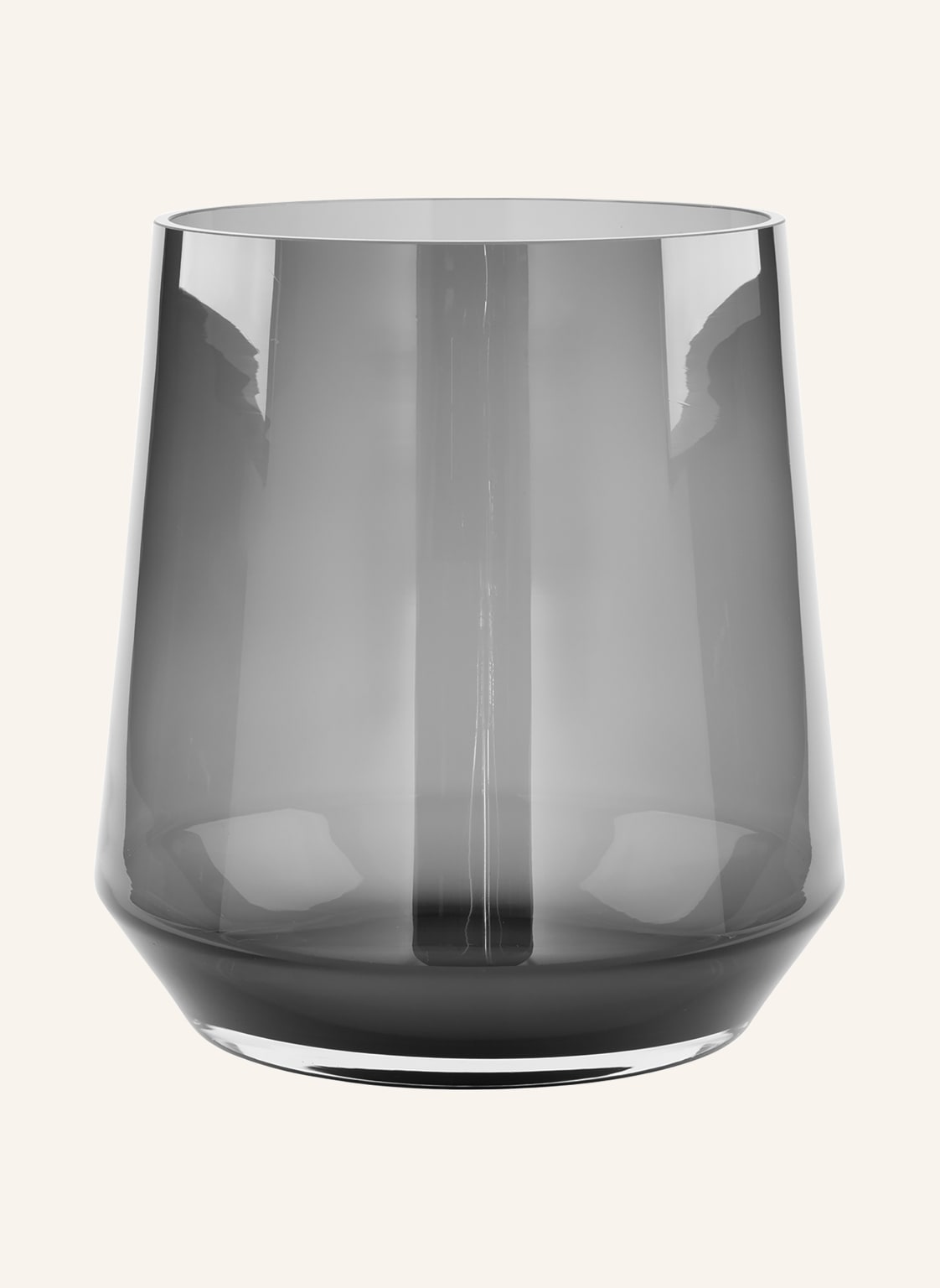 Fink Vase, Windlicht Linea grau von Fink