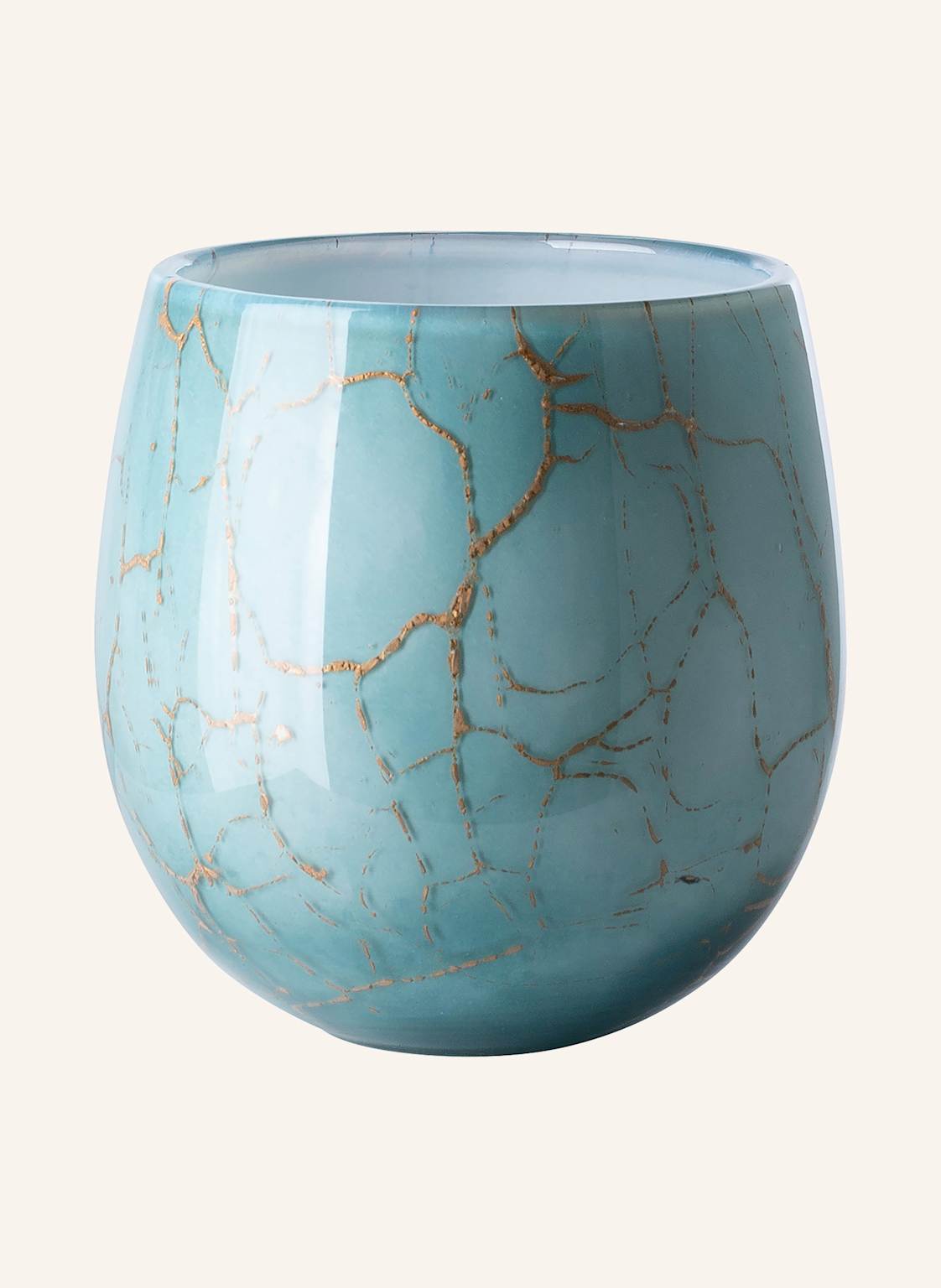 Fink Windlicht, Vase Cosmic gruen von Fink