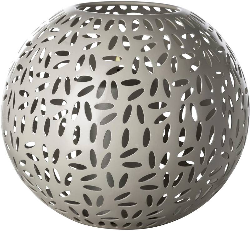 Fink Windlicht "DARIA" Kerzenhalter aus Eisen, pulverbeschichtet, mit Cut-Outs von Fink