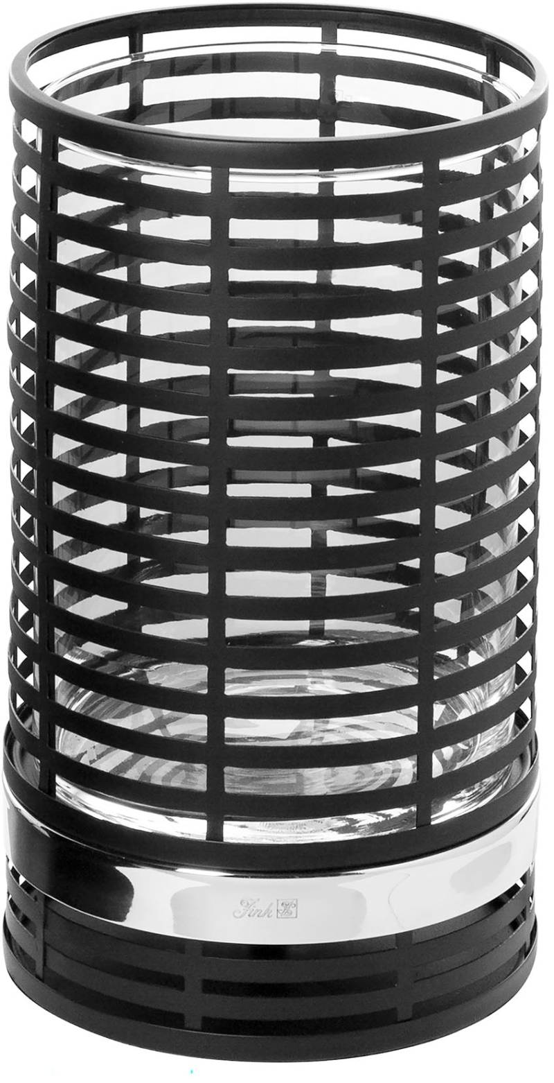 Fink Windlicht "MATERA" Windlichtsäule aus Eisen, mit Glaszylinder, Höhe ca. 37 cm von Fink