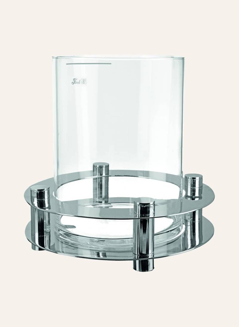 Fink Windlicht Mit Glas Ricardo silber Fink Windlicht Mit Glas Ricardo silber von Fink