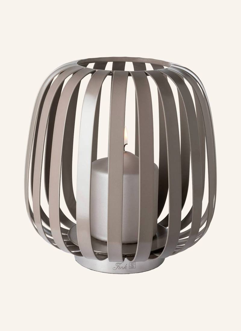 Fink Windlicht Ohne Glas Mambaia braun von Fink
