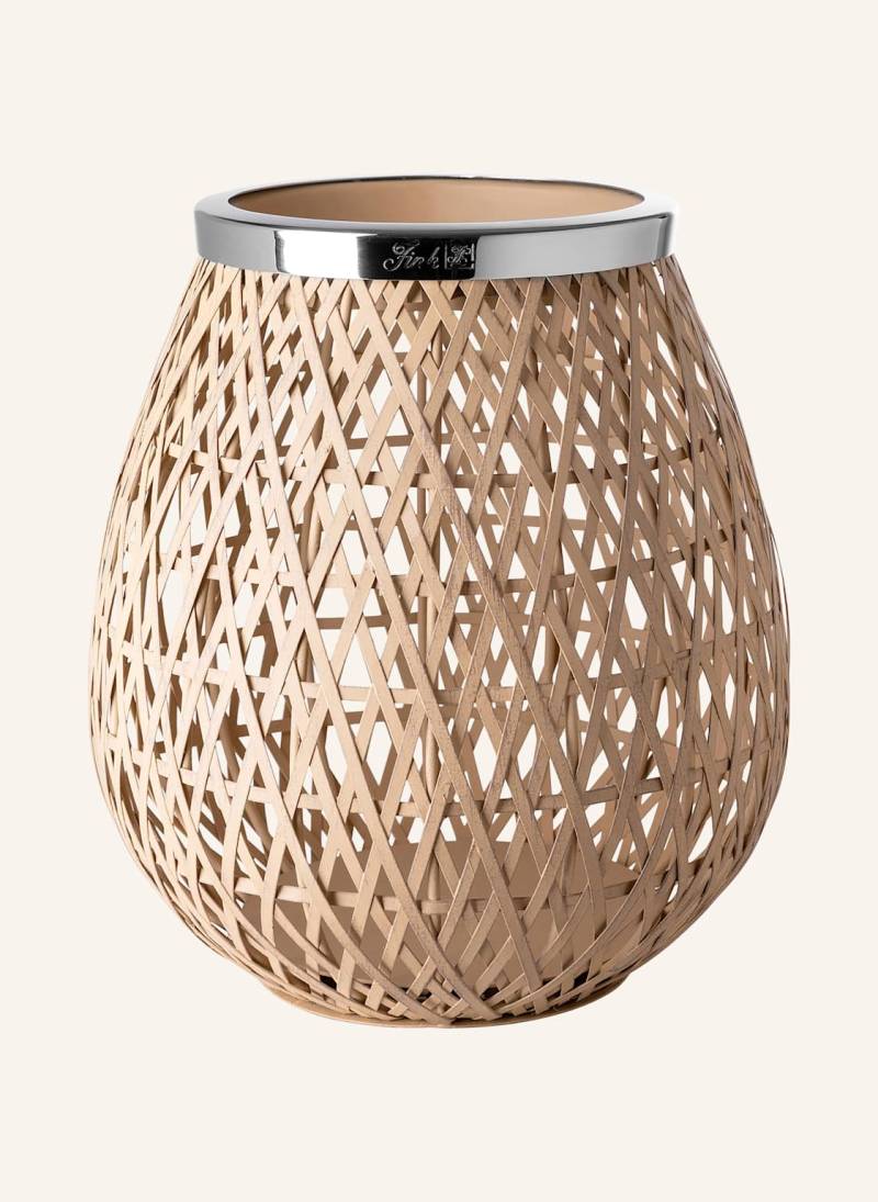 Fink Windlicht Ohne Glas Shona silber von Fink