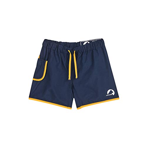 Finkid Boys Aalto Blau, Jungen Unterwäsche, Größe 100-110 - Farbe Navy - Golden Yellow von Finkid