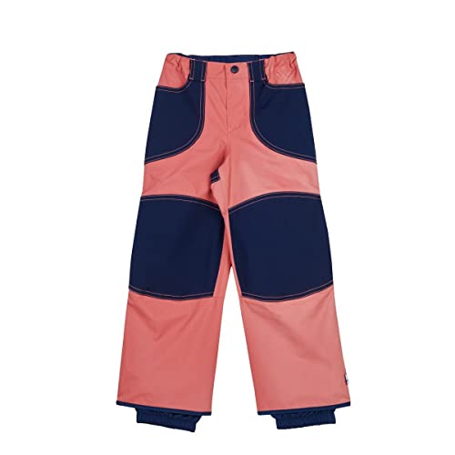 Finkid Fatsi Colorblock-Pink - Wasserdichte atmungsaktive Kinder Outdoorhose, Größe 90-100 - Farbe Rose - Navy von Finkid