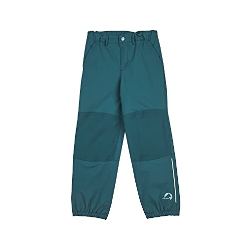 Finkid Hirvi Blau, Kinder Softshellhose, Größe 110-120 - Farbe Deep Teal von Finkid