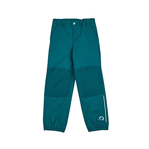Finkid Hirvi Blau - Wasserdichte atmungsaktive Kinder Outdoorhose, Größe 110-120 - Farbe Deep Teal von Finkid