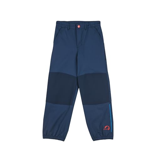 Finkid Hirvi Blau - Wasserdichte atmungsaktive Kinder Outdoorhose, Größe 130-140 - Farbe Navy von Finkid