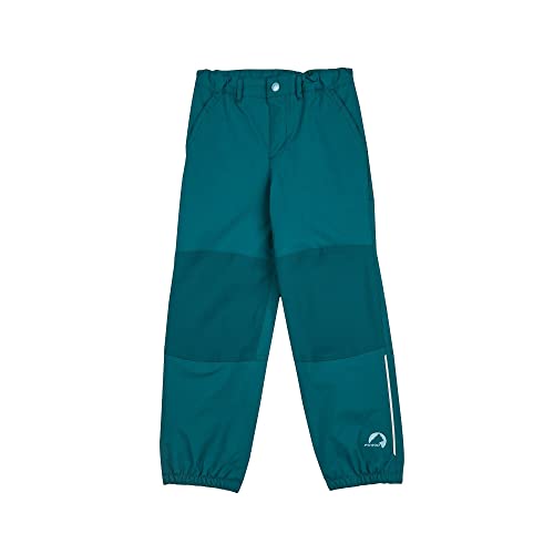 Finkid Hirvi Blau - wasserdichte atmungsaktive Kinder Outdoorhose, Größe 140-150 - Farbe Deep Teal von Finkid