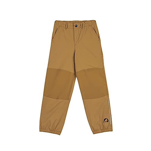 Finkid Hirvi Braun - Wasserdichte atmungsaktive Kinder Outdoorhose, Größe 90-100 - Farbe Cinnamon von Finkid