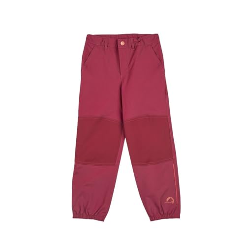 Finkid Hirvi Rot - Wasserdichte atmungsaktive Kinder Outdoorhose, Größe 100-110 - Farbe Beet Red von Finkid