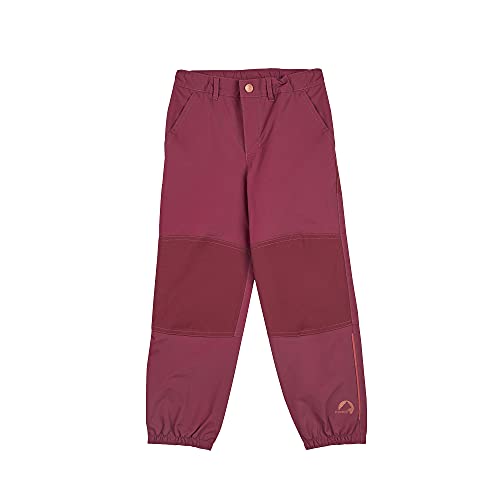 Finkid Hirvi Rot - Wasserdichte atmungsaktive Kinder Outdoorhose, Größe 140-150 - Farbe Beet Red von Finkid