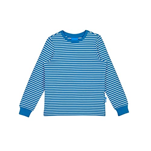 Finkid Jungen Baby Langarm Shirt 1532016 in blau, Kleidergröße:130, Farbe:Blau von Finkid