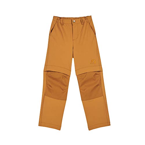 Finkid Jungen Kid's Urakka Move Zip Braun/Orange 110/120 von Finkid