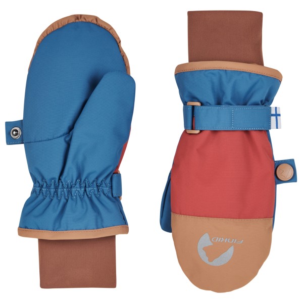 Finkid - Kid's Kirjava - Handschuhe Gr L blau von Finkid