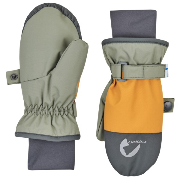 Finkid - Kid's Kirjava - Handschuhe Gr L grau von Finkid