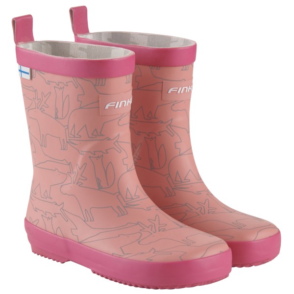 Finkid - Kid's Kumi - Gummistiefel Gr 32 rosa von Finkid