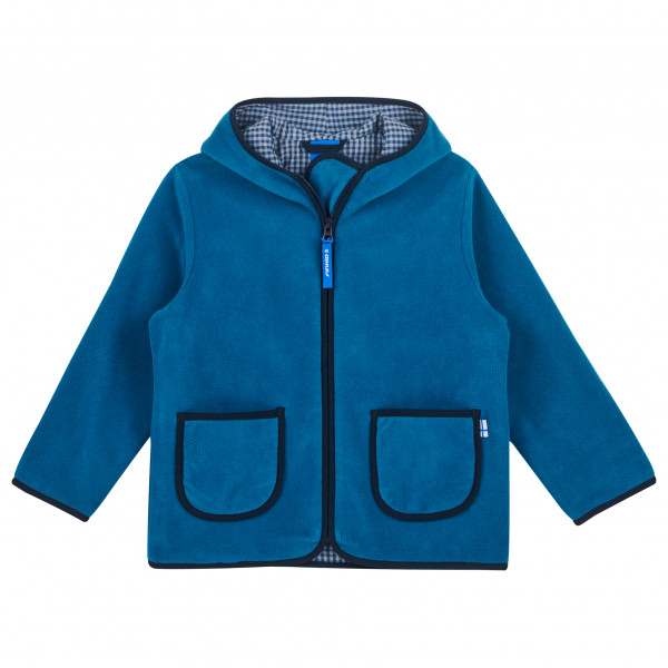 Finkid - Kid's Tonttu - Fleecejacke Gr 140/150 blau von Finkid