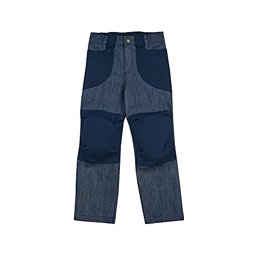 Finkid Kilpi Denim Blau - Robuste vielseitige Kinder Jeanshose, Größe 80-90 - Farbe Denim von Finkid