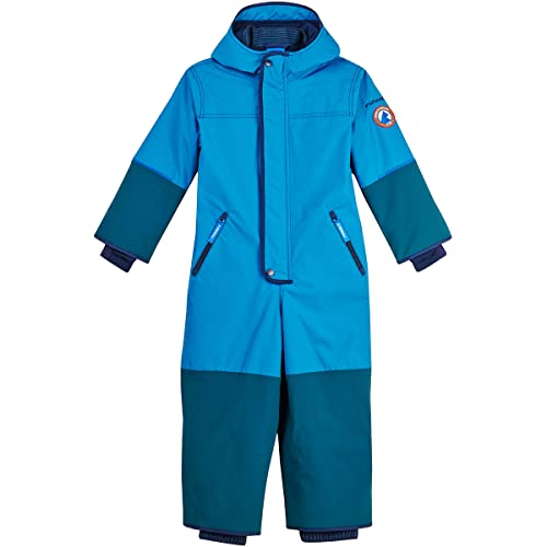 Finkid Kinder Husky Haalari Schneeanzug, terra cotta-raspberry, 110|116 von Finkid