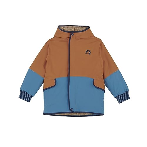 Finkid Kinder Moska Mukka Jacke, almond-navy, EU 90-100 von Finkid