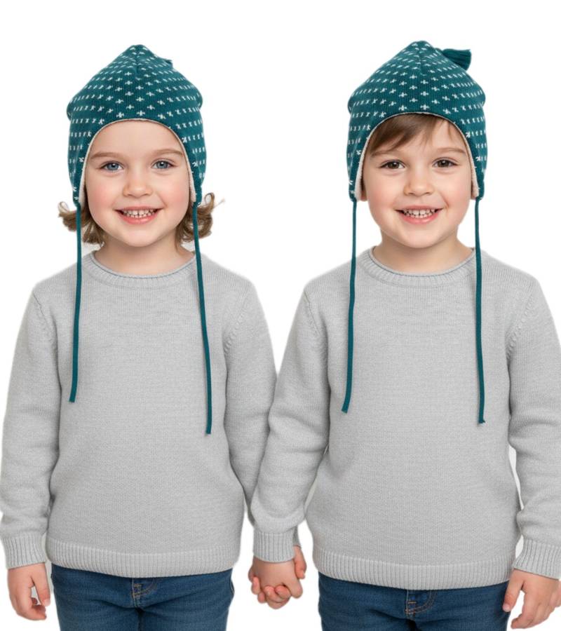 Finkid Kinder Mützen Beanies Tipsa Mütze Mehrfarbig von Finkid