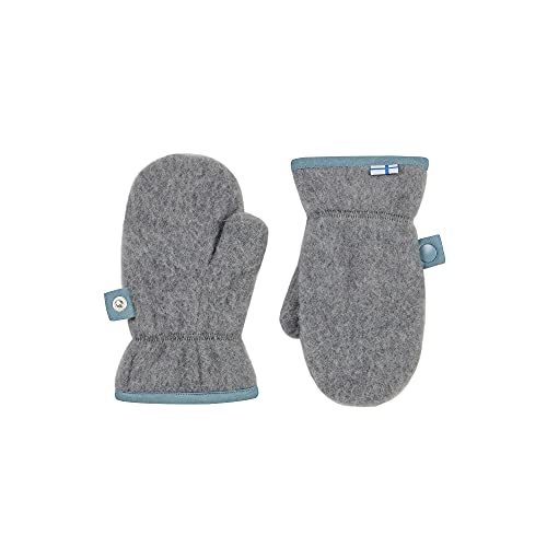 Finkid Kinder Nupujussi Wool Handschuhe, Charcoal, M von Finkid