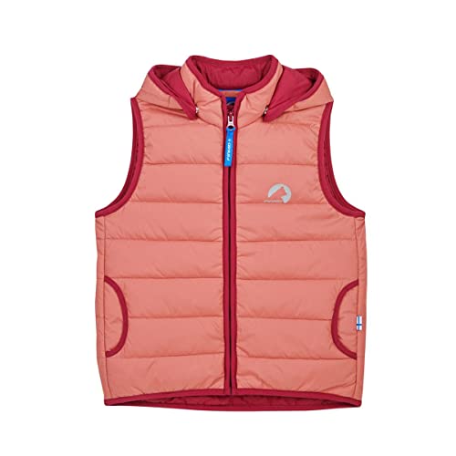 Finkid Kinder Vanuli Weste, Rose-Beet red, EU 110-120 von Finkid